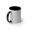 11oz Sublimation Mugs with Colored Handles & Interiors | Tazas para Sublimar, Bulk Mugs for Custom Designs & Branding | White Mugs Set of 12 or Case of 36